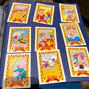 Archie Comic Trading Cards SkyBox 1992 - EXCELLENT CONDITION.